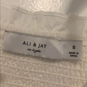 White ALI & Jay dress size small